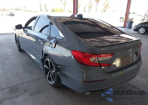 2021 Honda Accord Sport 2.0T из США, поврежденный, VIN 1HGCV2F35MA002808